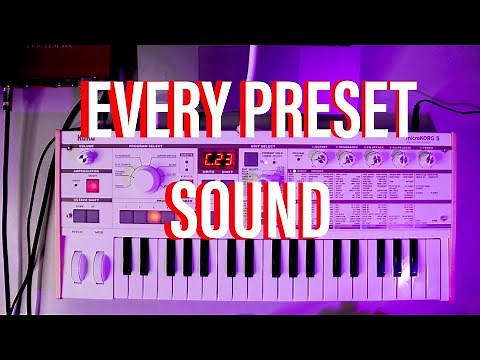 All MicroKorg S Factory Patches | Complete Guide