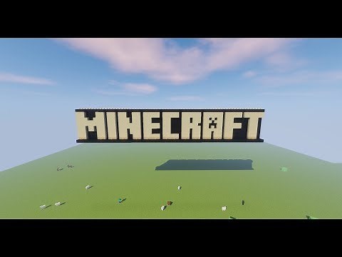 How to Build the Old Minecraft Tutorial Sign