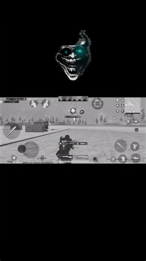 I played with my friend 1v1 in PUBG mobile