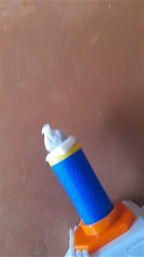 Exploding Nerf dart...