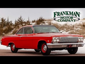 409 Powered 1962 Chevrolet Bel Air Bubble Top 4speed- Frankman Motor Company - Walk Around & Driving