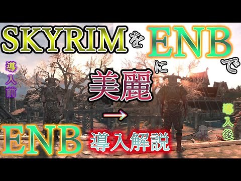 【Skyrim MOD列伝】初心者の君でも出来る！スカイリムを現代最新作ソフトのような美麗へ！？スカイリム美化決定版！ENB導入解説動画！【ゆっくり実況】