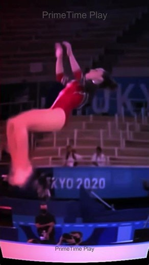 Is This The Best Floor Routine Ever? 🤯🥇 #gymnastics #olympics #sports