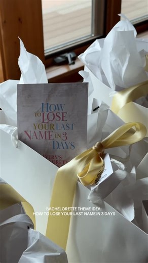 Truly Engaging on Instagram: "How to lose your last name in 10 days 💍✨ A rom-com moment but make it bachelorette weekend. From matching fits to main-character energy, this theme is for the bride who’s counting down to Mrs. with her favorite people by her side. Obsessed is an understatement. Repost: @averyydiedrich 💖 #trulyengaging #bacheloretteidea #bachelorettetheme"