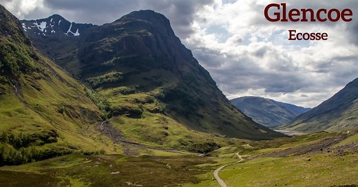 Vallée de Glencoe, Écosse (Route A82) - Lieux à voir   Photos