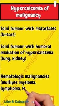 What CAUSES Hypercalcemia? #neetpg