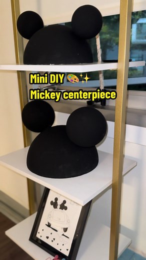 Mickey Centerpiece DIY for Disney Style Homes