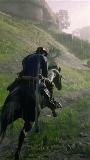 When Rain Meets Music | Arthur Morgan RDR2 Cinematic #rdr2 #shorts