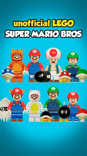 ​LEGO Super Mario Minifigures Premium Set | Full Collection for Collectors