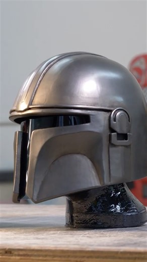 Mandalorian graphite powder finish