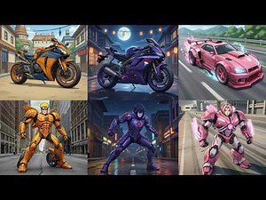 What If Naruto Could Transform Into Vehicles? | Epic AI Mecha Animation
