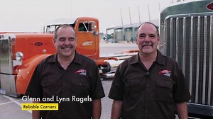217K views · 175 shares | Twin brothers, Glenn and Lynn Ragels have been team-driving trucks and finishing each other's sentences ever since they were sixteen years old. Their work for Reliable Carriers involves hauling multimillion-dollar test vehicles across the country. They do their job with professionalism, care, and a special kind of trust that only twins could have. How do you work hard? | Shell Rotella | Facebook