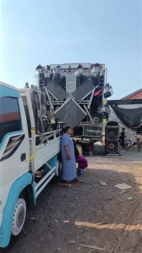 Preparation for the Tanggulangin Carnival in Sidoarjo, East Java, Indonesia