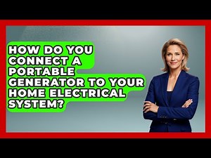 How Do You Connect A Portable Generator To Your Home Electrical System? - Exploring Campgrounds