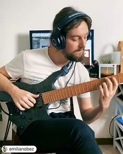 Fan Photo Friday: Hear every note with unparalleled clarity and without sacrificing comfort during extended jam sessions with the ATH-M20x: http://tinyurl.com/2496na9n Thanks for sharing, Instagram user @emilianobez! | Audio-Technica USA