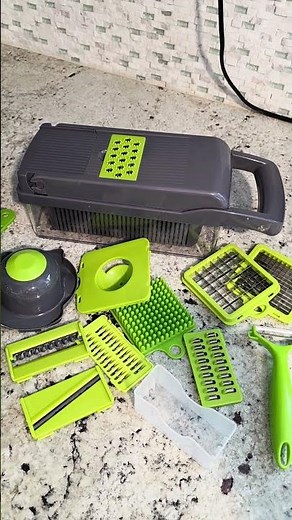 SPEED UP Meal Prep Clean Up! 💨 14-in-1 Food Chopper Cleaning!