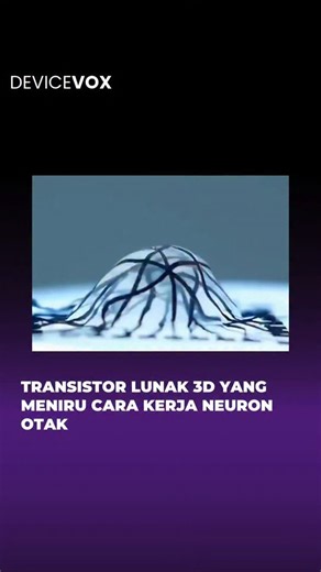 devicevox on Instagram: "Para peneliti dari Hong Kong berhasil membuat transistor 3D berbahan hidrogel yang bersifat lunak dan biokompatibel, sehingga lebih mirip jaringan biologis dibanding transistor silikon konvensional yang kaku dan tipis. Struktur ini cukup tebal untuk menampung sel hidup di dalamnya, memungkinkan perangkat elektronik berinteraksi langsung dengan jaringan biologis tanpa merusaknya. Dari sudut pandang ilmu material, hidrogel dipilih karena mampu menghantarkan muatan listrik 