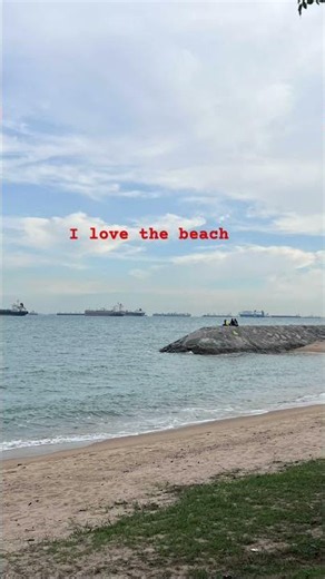 I love the beach,do you?