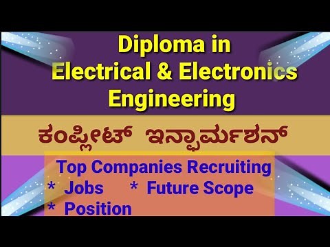 Diploma in Electrical & Electronics Engineering Course Details and Career