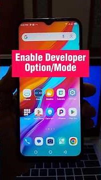 How To Enable/Disable DEVELOPER OPTIONS On Any Android Phone