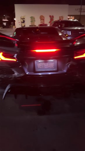 Kristen Strout on Instagram: "Brought the whip out for the big game but Patriots let me down! 😒 #c8z06 #superbowl2026 #SuperBowl #corvettegirl #vettebabe"