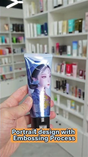 Digital Printing + Embossing Process | Cosmetic Tube Factory ✨