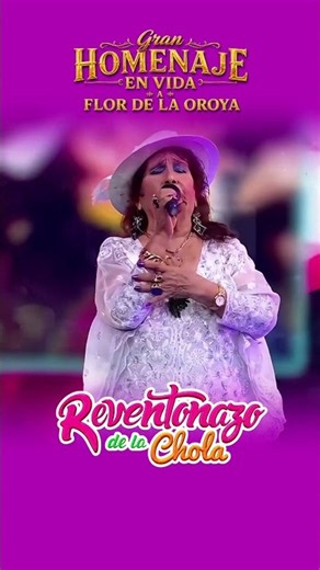 Flor de la Oroya cantando "Lágrimas de Amor" en el Reventonazo #flordelaoroya #elreventonazo