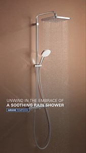 Experience unparalleled showering luxury with the GROHE Tempesta Shower System – a pinnacle of German engineering, meticulously designed to redefine your daily shower routine. Its 390 mm-long swivel shower arm ensures you find the perfect angle to let water cascade effortlessly over you, creating a personal oasis of relaxation. The innovation continues with the adjustable gliding element on the shower rail, offering luxurious comfort to everyone, regardless of their height. DM us for further inq