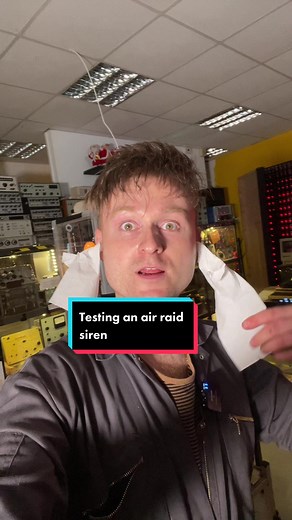 DIY Air Raid Siren Test