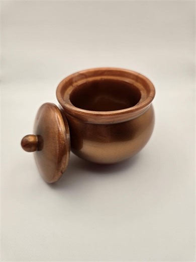 Copper Colored Trinket Box - Etsy