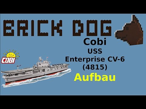 Cobi - USS Enterprise CV-6 (4815) - Aufbau