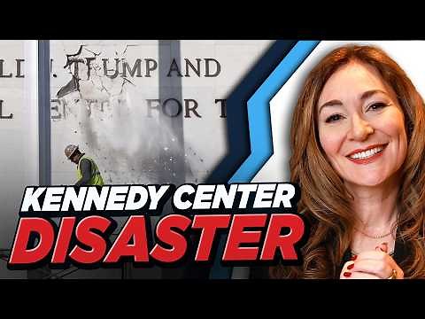 Trump's Name Ripped Off The Kennedy Center