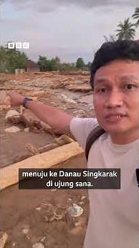 Kondisi di Danau Singkarak, Sumatera Barat, setelah banjir dan tanah longsor - BBC News Indonesia