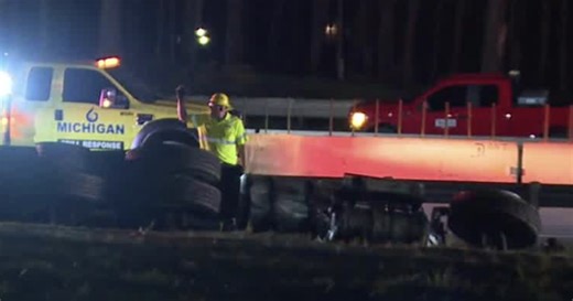 Eastbound I-96 closing Thursday at 6:30 p.m. for semi rollover cleanup