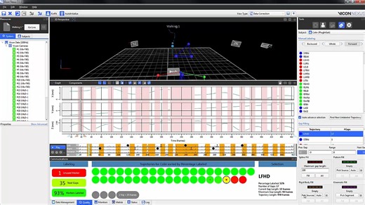 vicon nexus运动捕捉补点