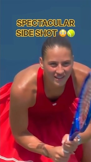 WHAT A SHOT 😳 Kostyuk vs Alexandrova Highlight
