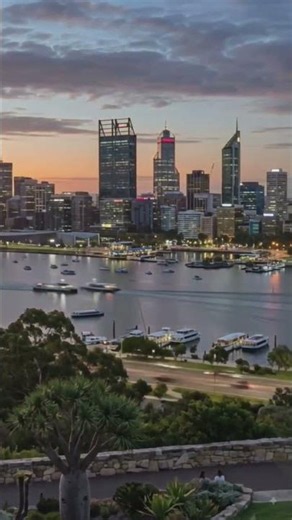 Perth 🇦🇺 | Australia’s Stunning Coastal City 🌅✨ #travel #beautifulplaces#exploreAustralia#cityviews