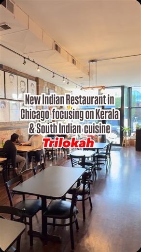 Pooja Naik | Your Chicago Guide on Instagram: "I have a new South Indian & Kerala Cuisine Restaurant in Chicago for you to try. I tried it and had to share. If you don’t know much about these regional Indian cuisines you can be prepared for vibrant colors and flavors. Amazing seafood entrees for fellow pescetarians. All dishes presented in rich heritage style. Loved the space too and felt at home. Date night, family dinners or friends night out- it works here! Go check it out and tell me what yo