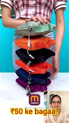 Foldable Backpack Bag #foldablebackpack #travelessentials#budgetfinds#smartshopping #kitchengadgets