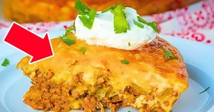 Dinner Inspired Loaded Impossible Beef Taco Pie Recipe