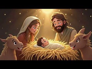 The Birth of Jesus | Children’s Cartoon Bible Story | Christmas Story for Kids | The Nativity