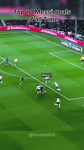 Top 10 Lionel Messi Goals of All Time 🐐⚽