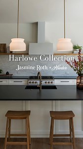 Introducing the Harlowe Collection! Perfectly blending casual transitional style with modern elegance. These fixtures are new to the Jasmine Roth + Hunter Collection.  https://hunterfanco.visitlink.me/4FZ5z4 . #new #home #homelighting #chandelier #pendant #flushmount #vanitylight #kitchen #bathroom #interiordesign #homeideas #kitchenideas #bathroomideas | Hunter Fan Company | Facebook