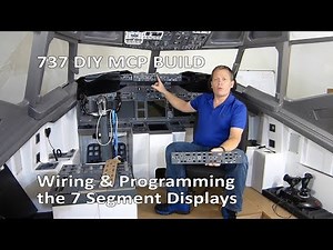 737 DIY MCP - 7 Segment Display, Prosim & Mobiflight