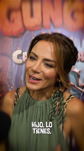 Silvia Navarro nos presenta a la mamá de Gungo y su gran consejo. ✨ Ya en cines 🍿