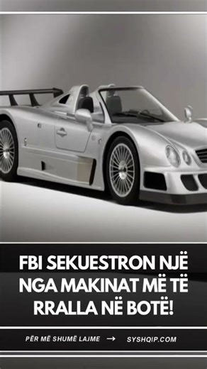 FBI sekuestron një nga makinat më të rralla në botë!
