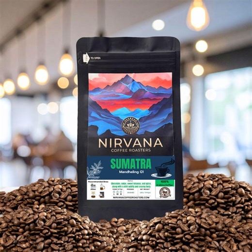 Organic Sumatra Coffee Beans, Mandheling G1 Single Origin Indonesian Dark Roast, Fresh Roasted to Order - Etsy