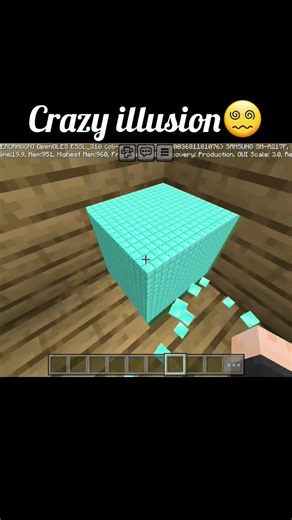 Crazy illusion😵‍💫 in Minecraft