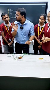 45K views · 551 reactions | Human Body me current kese flow hota h experiment k sath dekho | #fip #skysir #skysirkota #skysirphysics #physics #science #sunnusirphysics #scienceexperiment #experiment #reels #reelsinstagram #viral #funinpathshala #kota #kotacoaching @sunnyyadavsir | fun_in_pathshala | Facebook