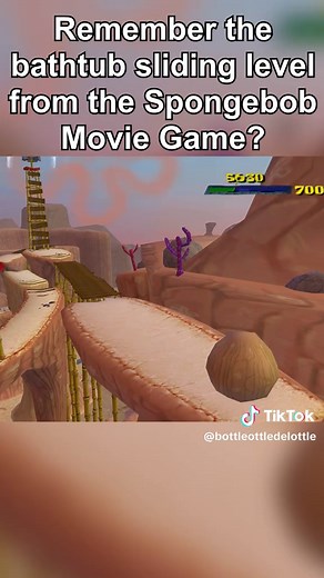 SpongeBob Movie Game: Bathtub Slide Level Nostalgia